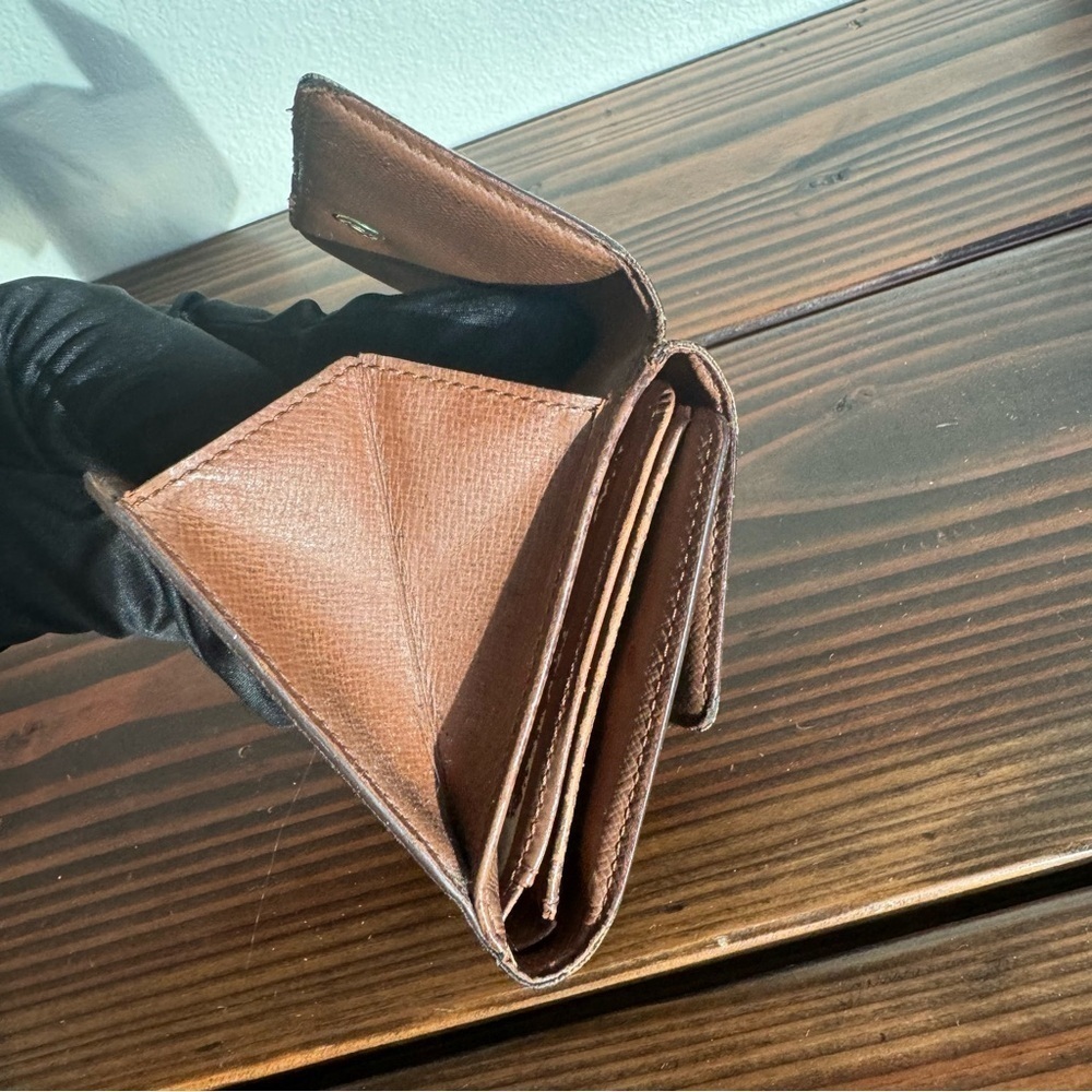 Louis Vuitton Elise Canvas Tri Fold Wallet - Picture 11 of 14